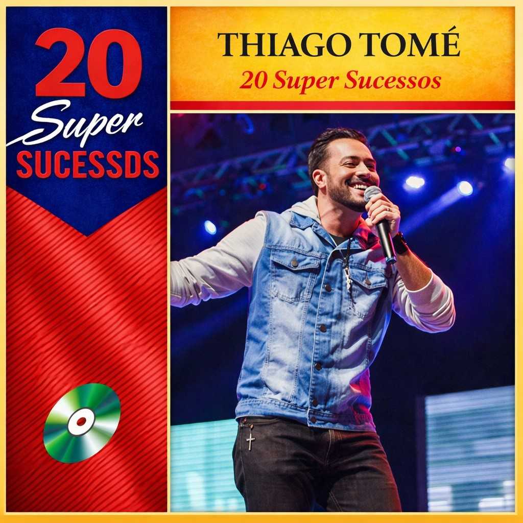 20 Super Sucessos Thiago Tomé: músicas gospel mais tocadas e playlist atualizada