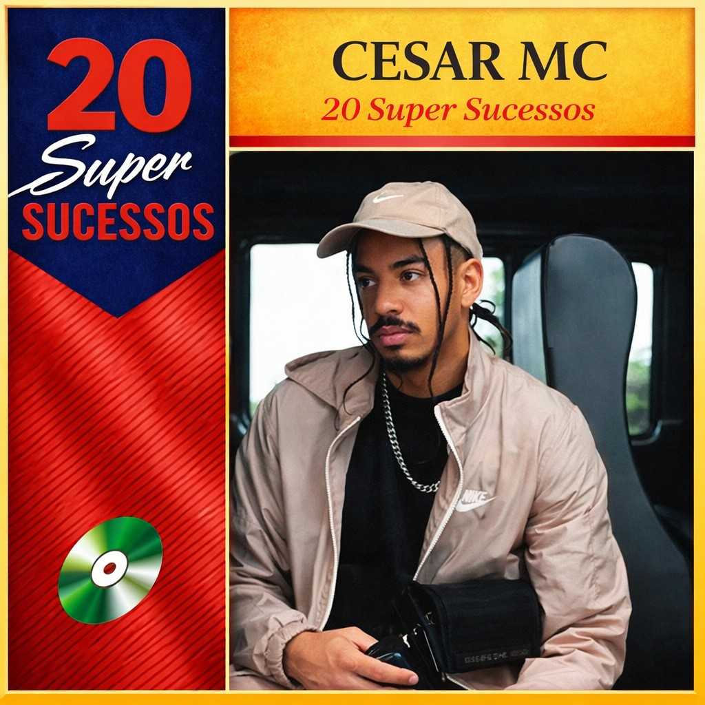 20 Super Sucessos Cesar MC: músicas mais tocadas e playlist atualizada