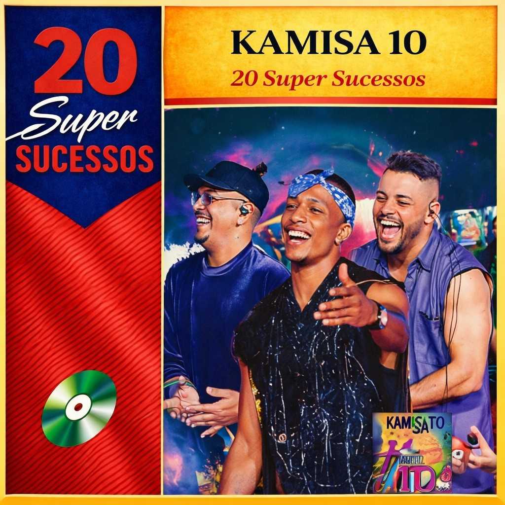 20 Super Sucessos Kamisa 10: músicas mais tocadas e playlist atualizada