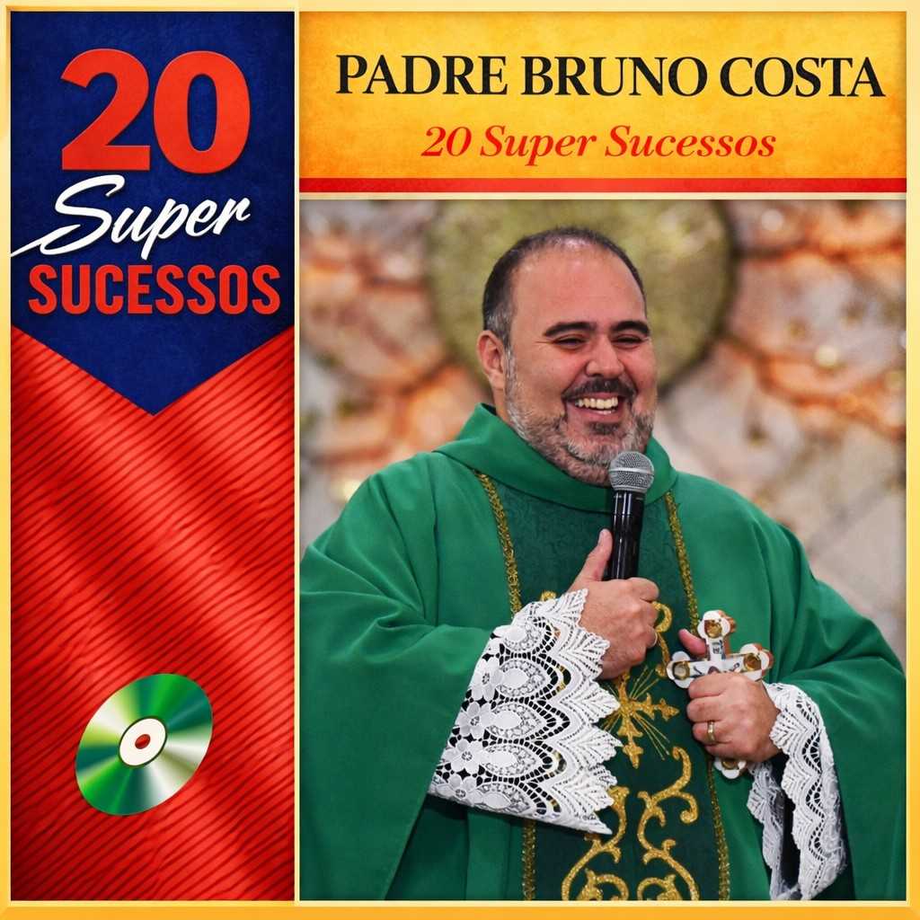 20 Super Sucessos Padre Bruno Costa: músicas mais tocadas e playlist atualizada