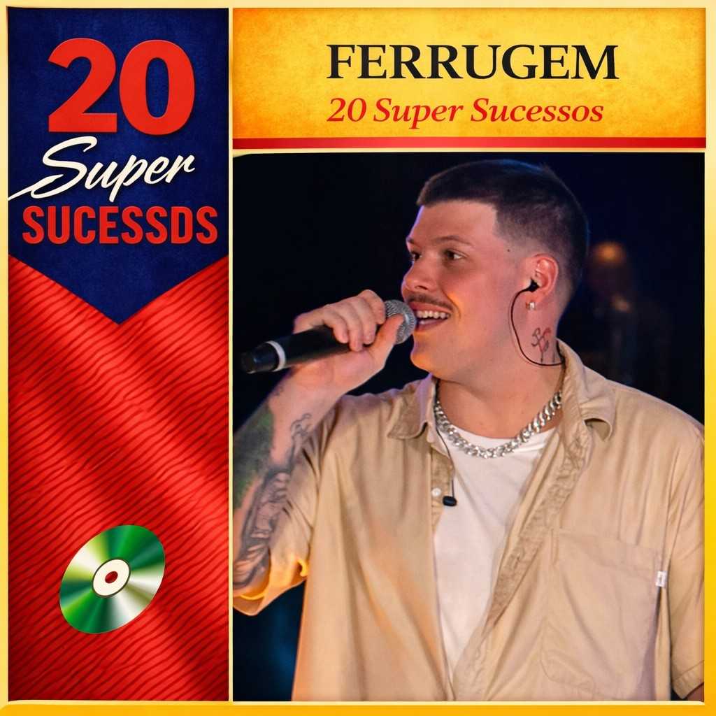 20 Super Sucessos Ferrugem: músicas mais tocadas e playlist atualizada
