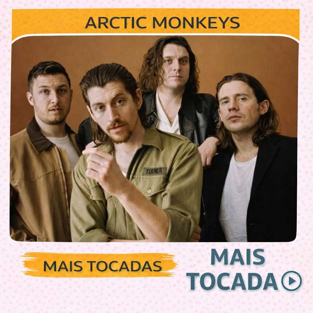 Arctic Monkeys: músicas mais tocadas e playlist atualizada com grandes sucessos