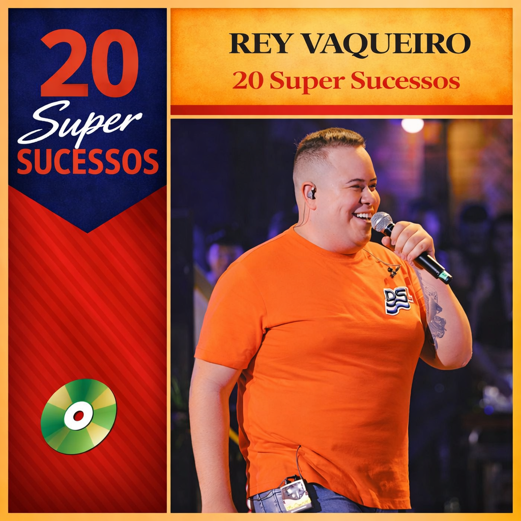 20 Super Sucessos Rey Vaqueiro 🎵 (Atualizado em 05/04/2026)