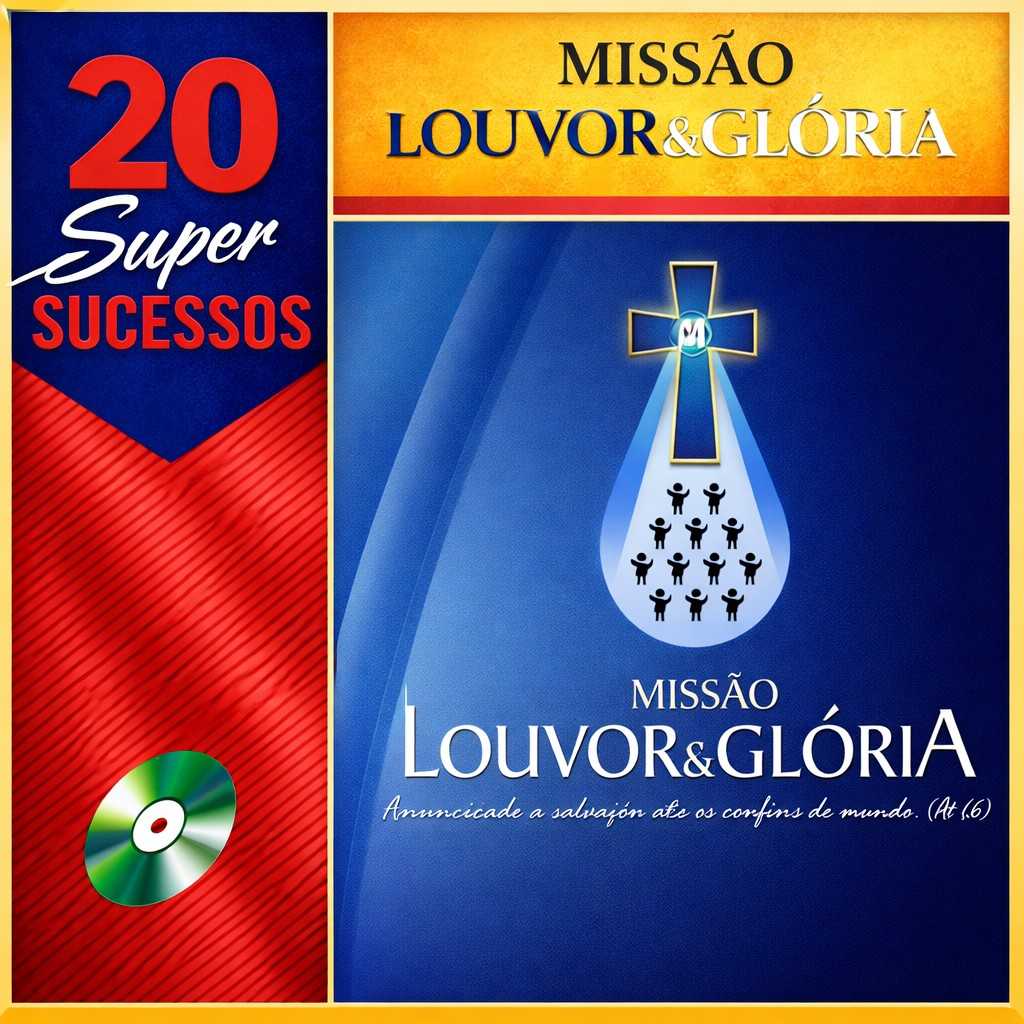 20 Super Sucessos Missão Louvor e Glória: músicas mais tocadas e playlist atualizada